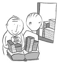 N�r h�ghusen kom till byn. Per Svensson skriver i sin bok om folkhemmet som f�rvandlades till f�rort.