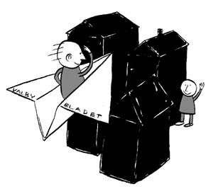 Valbylisten, ett lokalt parti som r�nte framg�ngar i direktvalet.