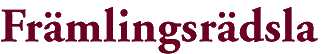 Fr&auml;mlingsr&auml;dsla