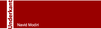 I underkant - Navid Modiri