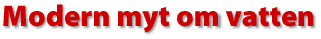 Modern myt om vatten