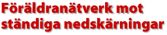 F&ouml;r&auml;ldran&auml;tverk mot st&auml;ndiga nedsk&auml;rningar