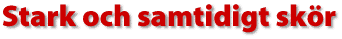 Stark och samtidigt sk&ouml;r