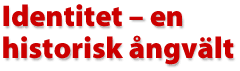 Identitet - en historisk &aring;ngv&auml;lt