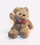 Nalle fr&aring;n minnesplatsen vid Backaplan