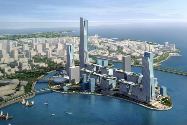 Neom – planerad stad i Saudiarabien för rika.