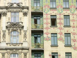 Arkitektur Wien. Arkitekt Otto Wagner